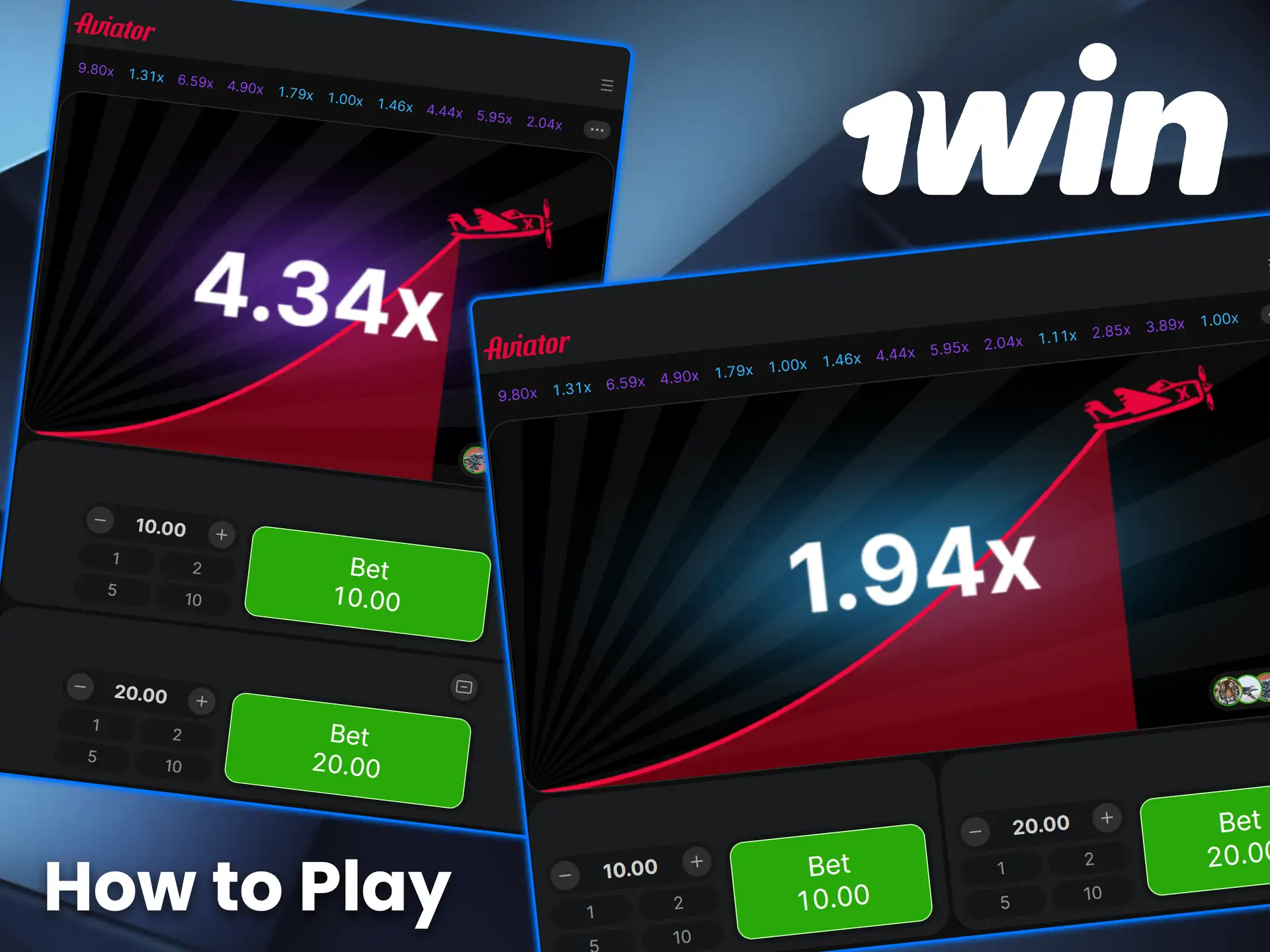 Learn about the gameplay mechanics of Aviator on 1win.
