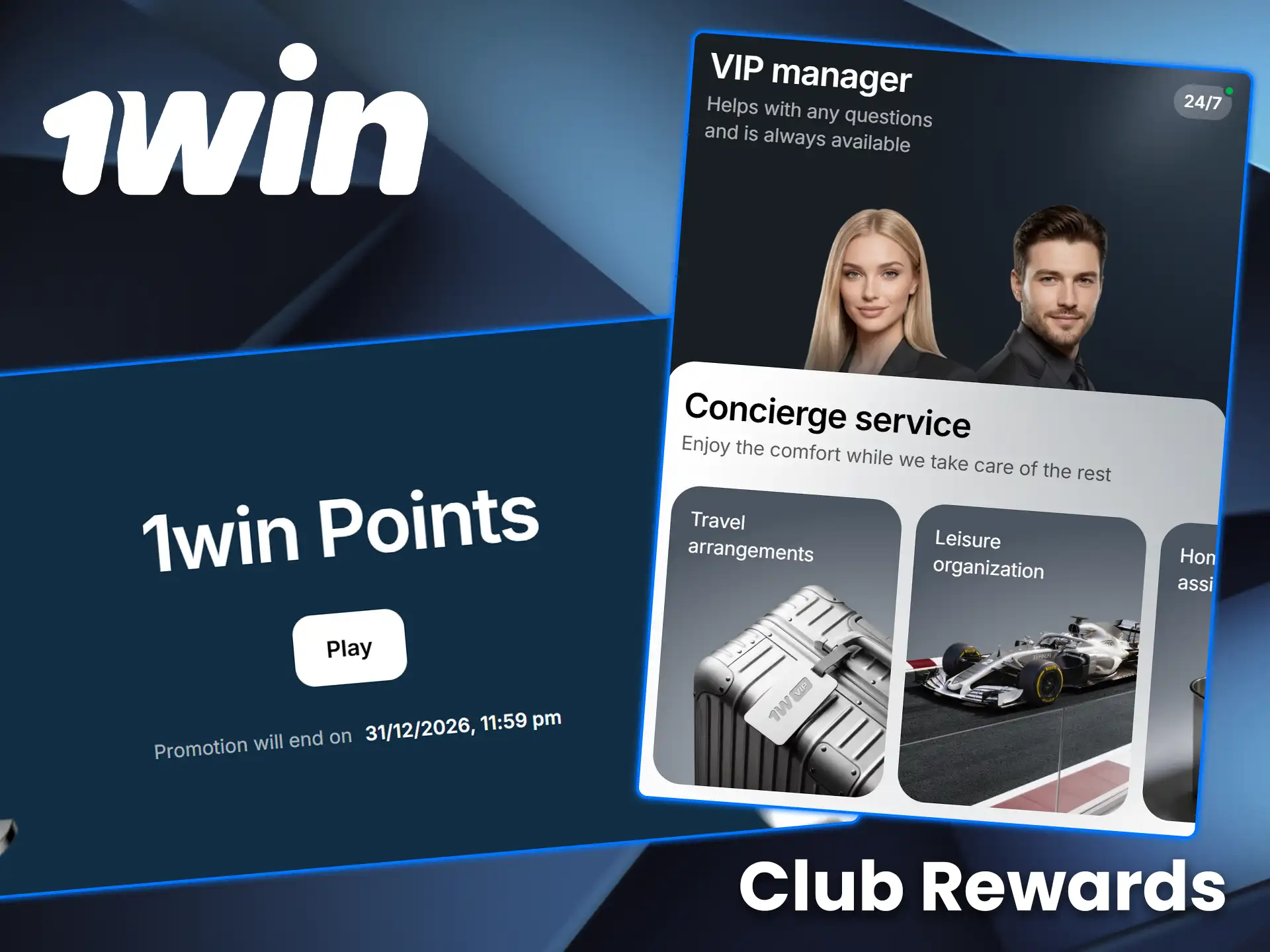 Earn loyalty points and unlock exclusive 1win vip club rewards for active players.