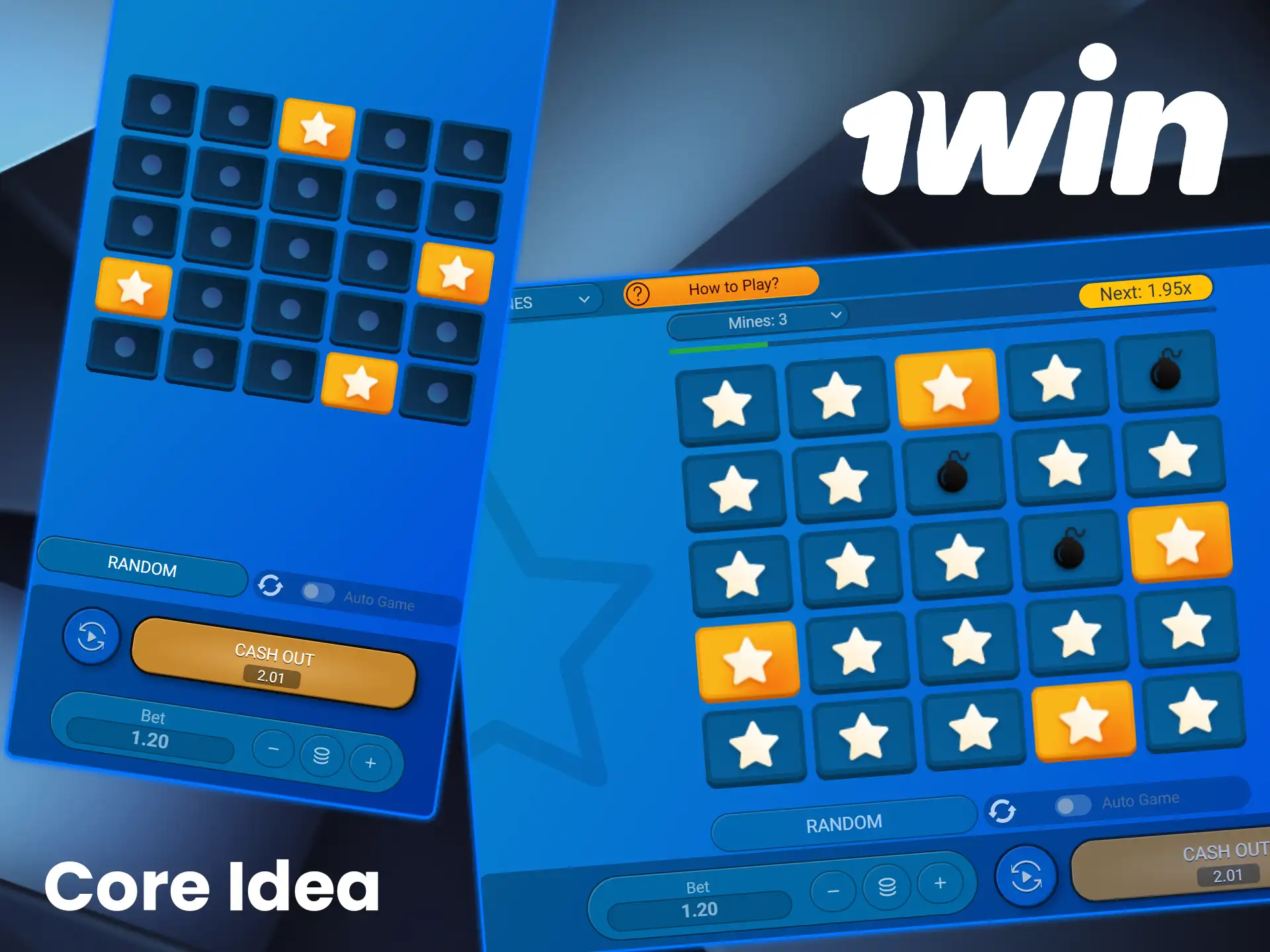 Understand the main objective along with the core idea and goals of playing Mines on 1win.