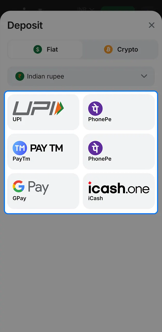 Choose convenient local payment methods for Mines on 1win.