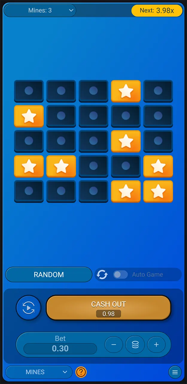 Withdraw your winnings quickly from Mines on 1win.