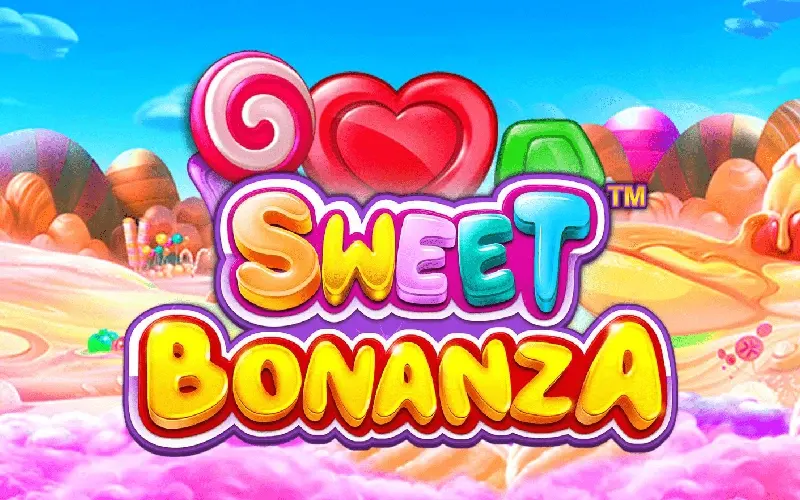 Collect winning combinations in the Sweet Bonanza game on 1win.